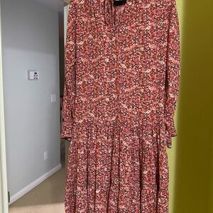 Floral Long Sleeve Dress